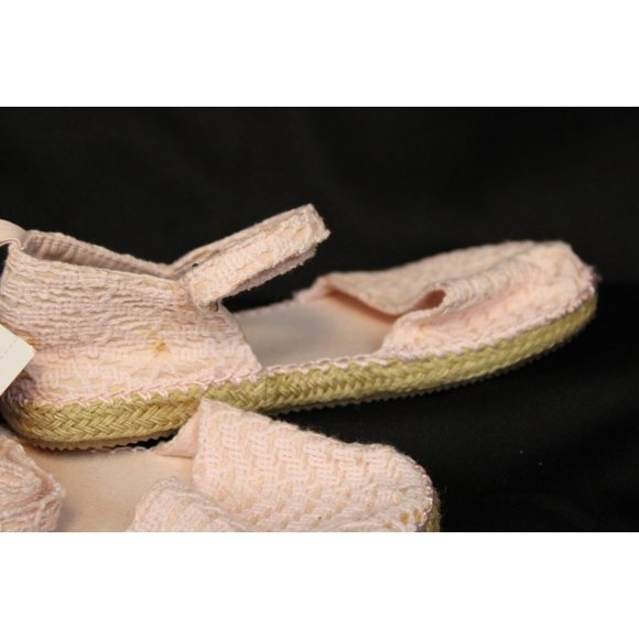 NEW 2007 Gymboree Love is in The Air Pink Lace Crochet Sandals Shoes size 13 - Picture 6 of 10